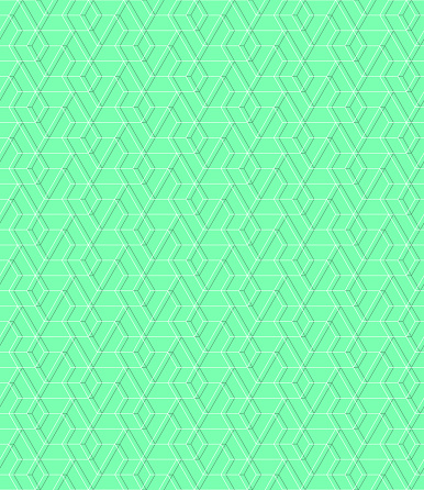 Vector seamless cubic hexagon pattern. Abstract geometric low poly background. Stylish grid texture. EPS 10