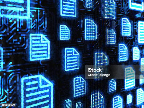 Datei Hintergrund Stockfoto und mehr Bilder von Akte - Akte, Digital generiert, Technologie