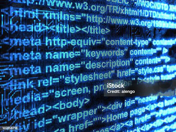 Html Code Stock Photo - Download Image Now - Web Design, Coding, Html ...