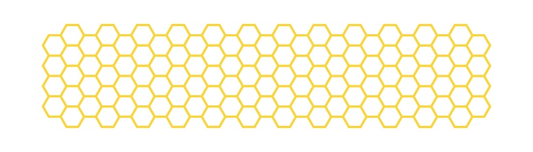 Honeycomb icon. On a white background. Vector.