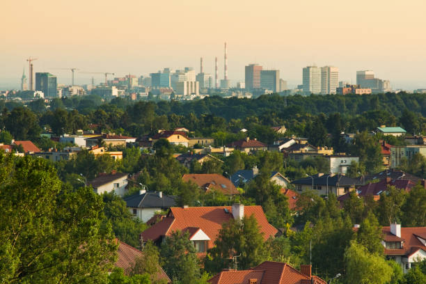 istock Panorama of Lodz 165864633