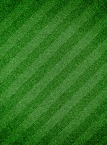 Green grass textured background with stripe