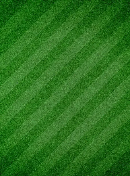 Green grass textured background with stripe