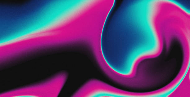 istock 4K Beautiful color gradient background with noise. Abstract pastel holographic blurred grainy gradient banner background texture Colorful digital grain soft noise effect Nostalgia, vintage, retro 1658676900