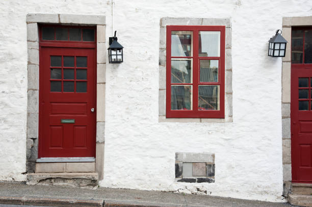 istock Montreal Red Door Series 165874395