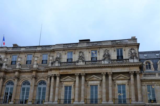 istock Paris, France 03.24.2017: Royal Palace Garden 1658807711