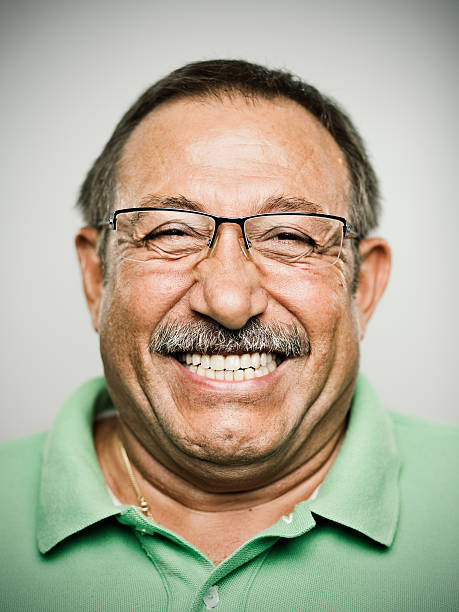 Real man. Portrait of a real man with big smile. cheesy grin stock pictures, royalty-free photos & images