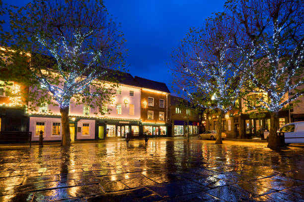 Christmas in York England UK North Yorkshire