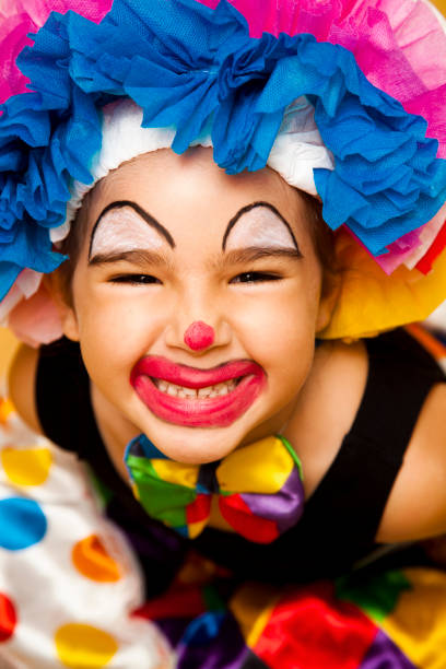 Little Clown Stock Photo - Download Image Now - Child, Carnival -  Celebration Event, Circus - iStock