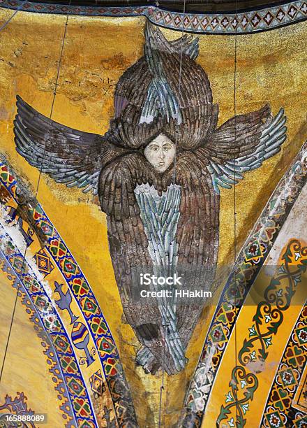 Antigua Serafines Mosaic En Museo De Hagia Sophia Foto de stock y más banco de imágenes de Serafín - Serafín, Antiguo, Arte