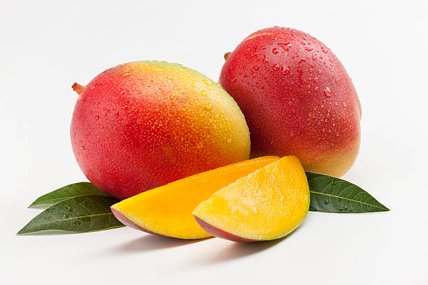 mango - fruta tropical fotografías e imágenes de stock