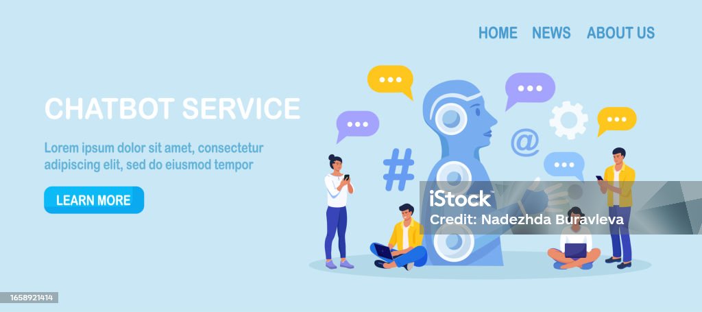Chatbot Conversation With Clients Chat Bot Chatting Optimizing Language ...