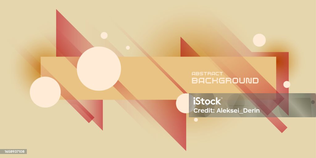 Abstract Background For Form Trendy Abstract Background Composition Forms Modern Vector Illustration ...