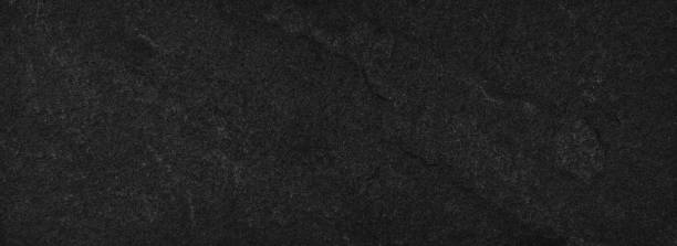 istock Stone black texture background. Dark cement, concrete grunge. Tile gray, Marble pattern, Wall black background blank for design 1658957454