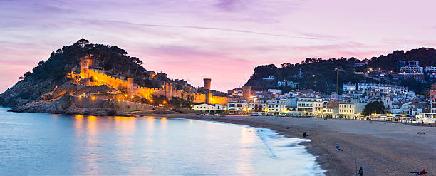 Panorama of Tossa de Mar - Costa Brava - Girona - Catalunya - Spain