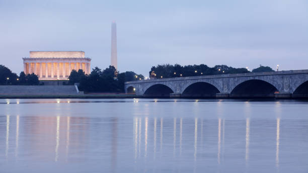 istock The Monuments of Washington DC at Dawn 165896504