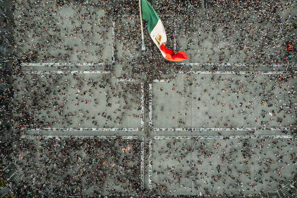 Zocalo Square in Mexico City