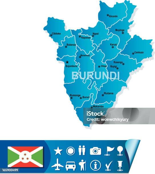 Burundi Mapy - Stockowe grafiki wektorowe i więcej obrazów Afryka - Afryka, Afryka Wschodnia, Bez ludzi