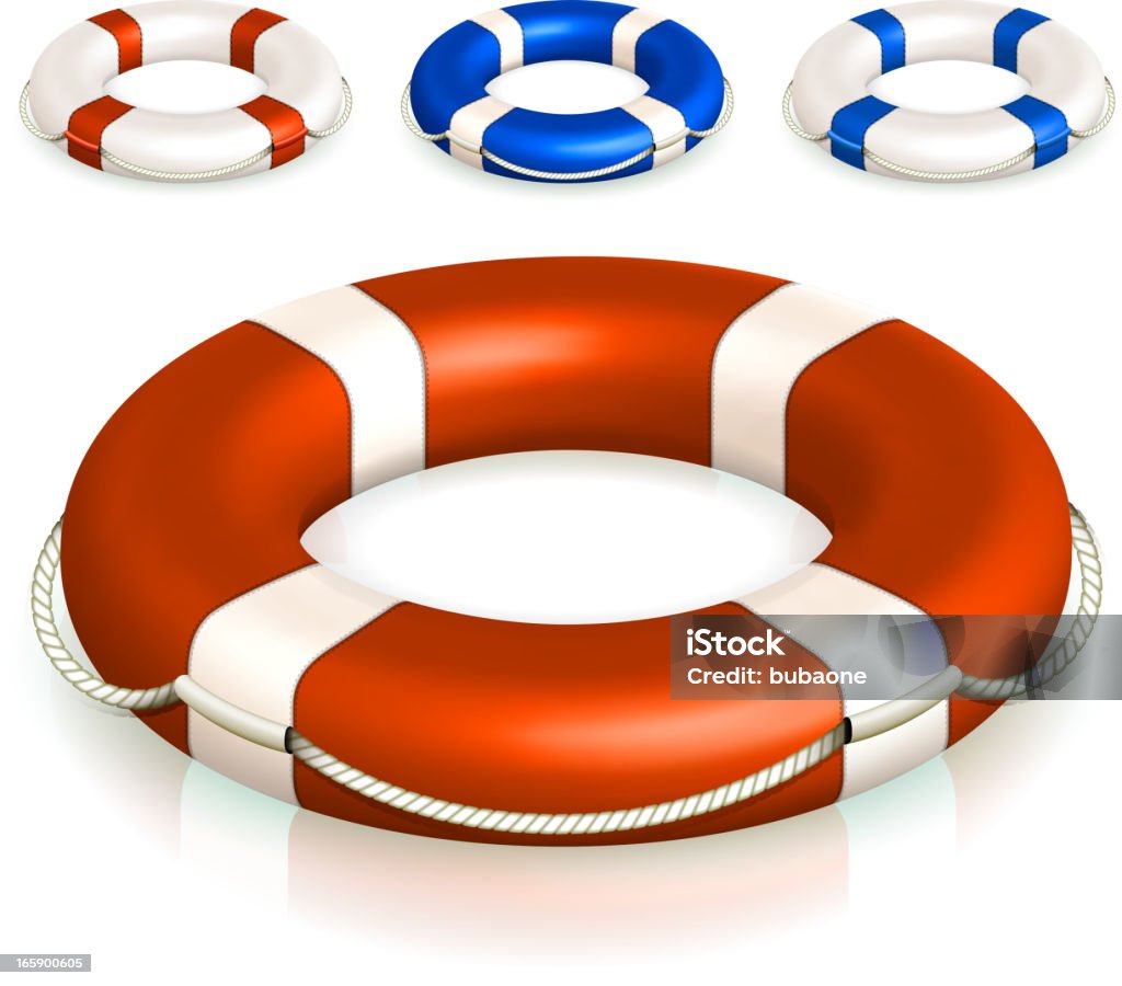 Lifebuoy Collection Assistance stock vector