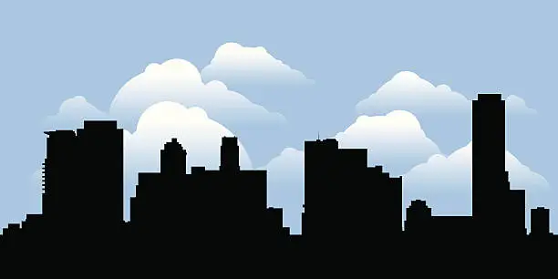 Vector illustration of Toronto Uptown