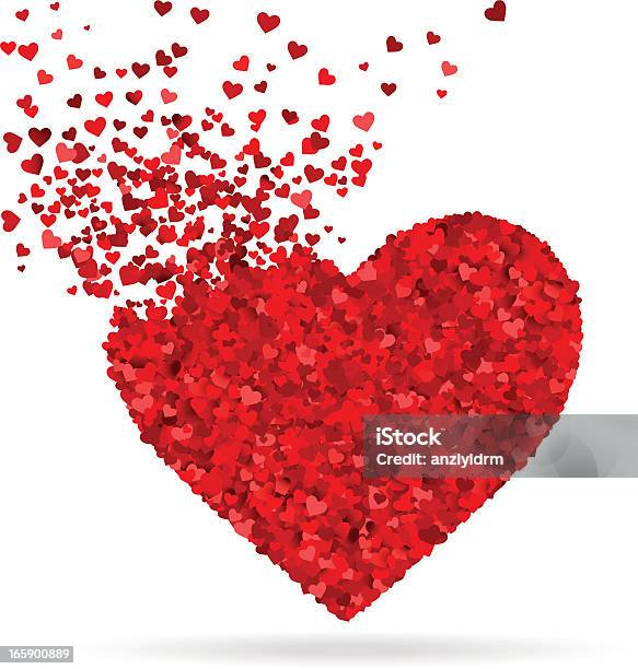 Corações - Arte vetorial de stock e mais imagens de Divertimento - Divertimento, Símbolo do Coração, Alegria