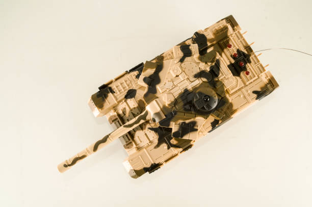 istock Scale model of a german tank 1659016601