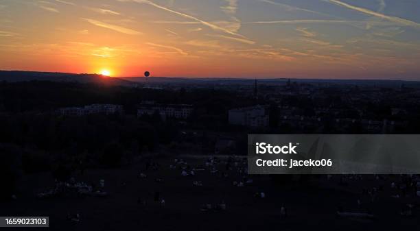 Krakow View From The Krak Mound Stock Photo - Download Image Now - Architecture, Backgrounds, Beauty