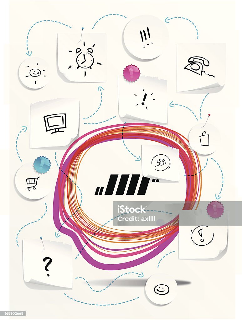 Termine multitasking - Lizenzfrei Multitasking Vektorgrafik