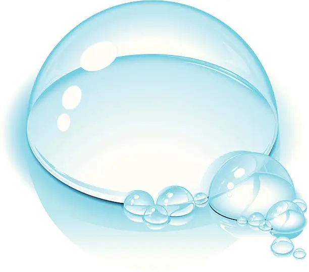 Vector illustration of Bubbles