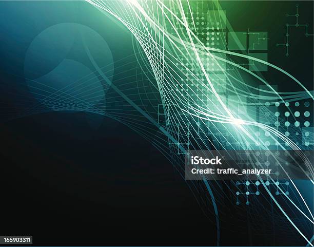 Landscape Technical Background Abstract Technical Background Stock Illustration - Download Image Now ...