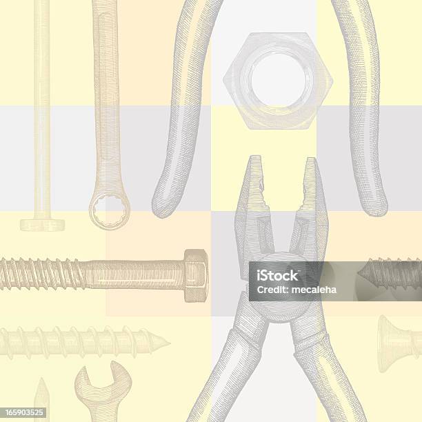 Tools Symbols Pattern Tools Pattern Stock Illustration - Download Image Now - Abstract ...