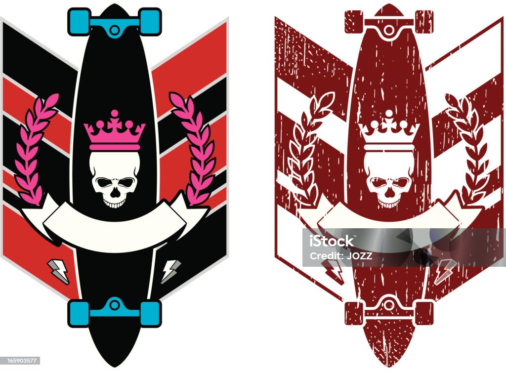 skate kingdom - Vetor de Andar de Skate royalty-free