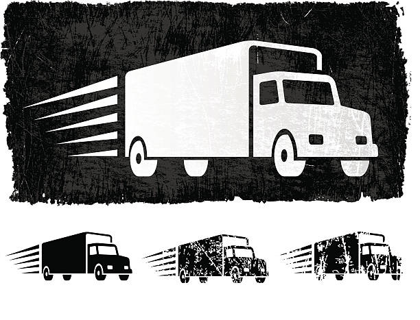 illustrations, cliparts, dessins animés et icônes de expédition de marchandises fond vectorielles libres de droits - overnight delivery