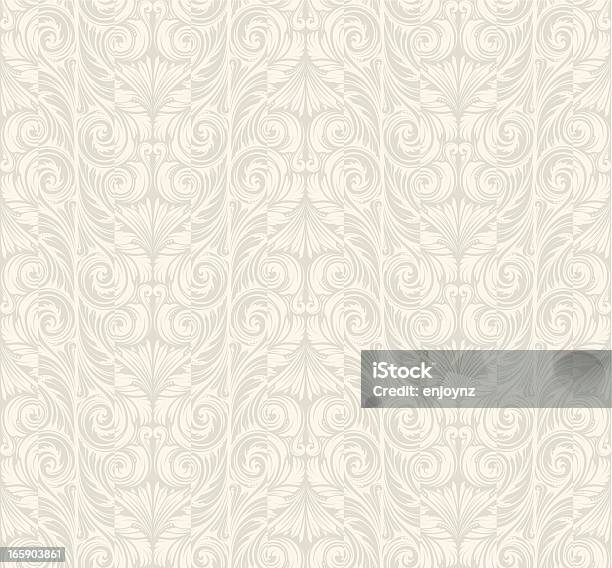 Seamless Wallpaper Background Stock Illustration - Download Image Now - Art, Arts Culture and Entertainment, Backgrounds