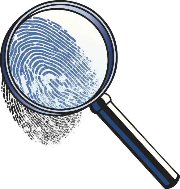 Vector illustration of Finger Print