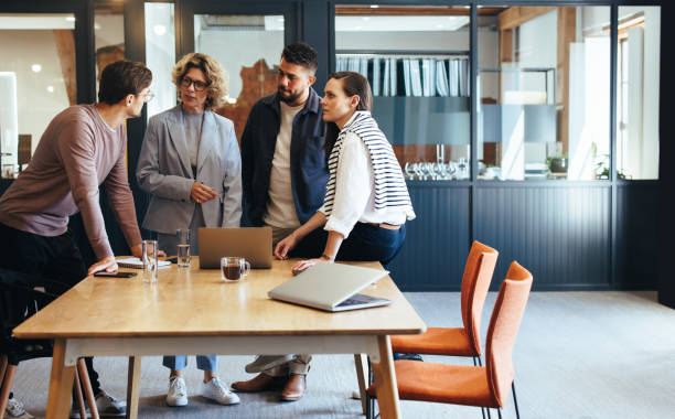 istock Design professionals having a meeting in an office 1659044509