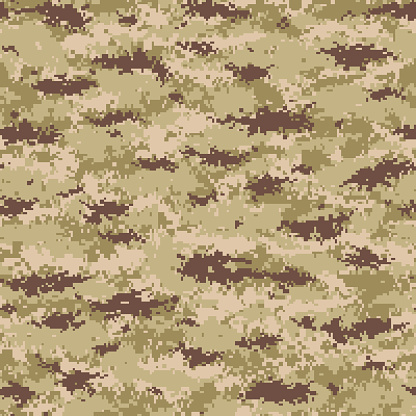 Marpat digital desert camouflage.