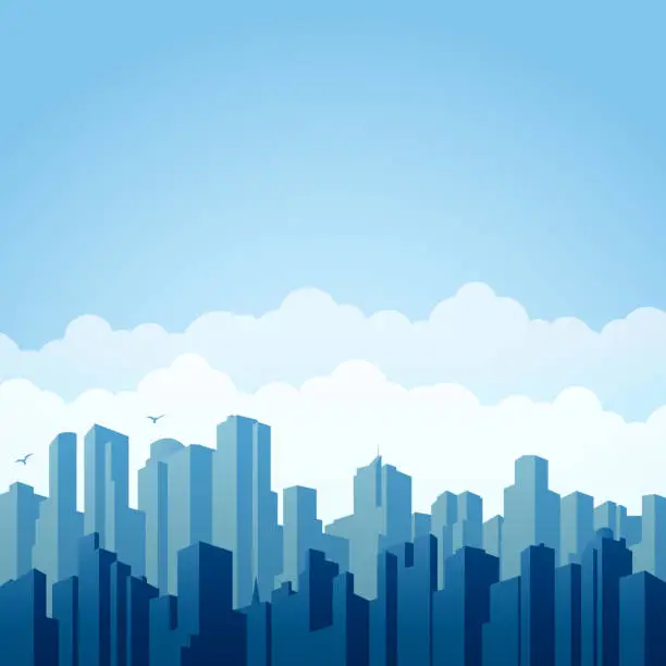 Vector illustration of City background