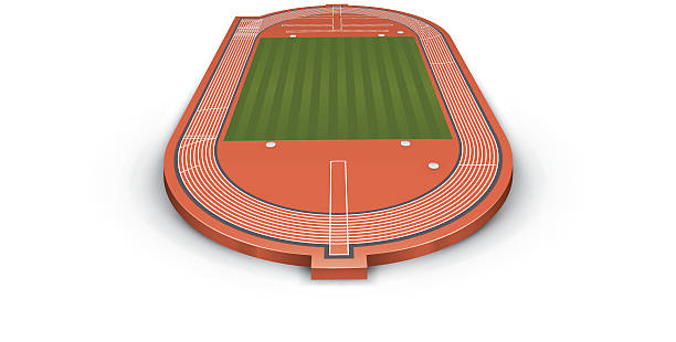 track and field - 100 meter stock-grafiken, -clipart, -cartoons und -symbole