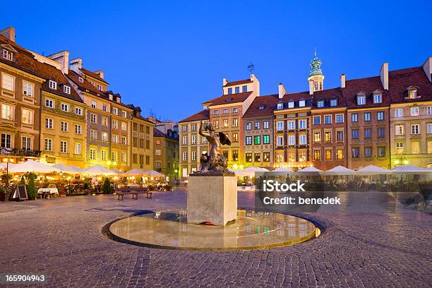 Foto de Varsóvia Polônia e mais fotos de stock de Varsóvia - Varsóvia, Praça da Cidade Velha de Varsóvia, Sereia