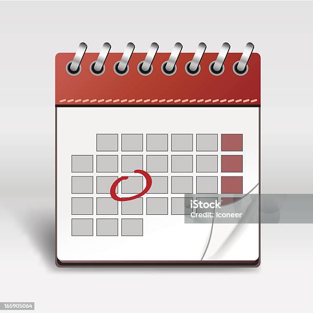 Calendar Icon Stock Illustration - Download Image Now - Business, Calendar, Calendar Date