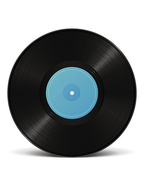 Vinyl Record vector art illustration