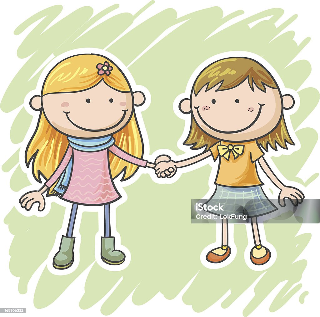 Two Little Girls Are Holding Hands Stock Illustration - Download Image Now - Sister, Girls, Holding Hands - iStock Two Little Girls Are Holding Hands Stock Illustration - Download Image Now - Sister, Girls, Holding Hands - iStock