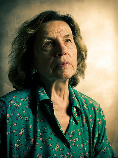 istock Senior Woman Portrait. Color Image 165906561