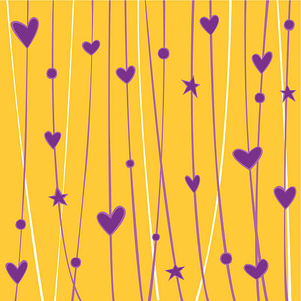페스티브 발렌타인 배경기술 - valentines day heart shape backgrounds star shape stock illustrations