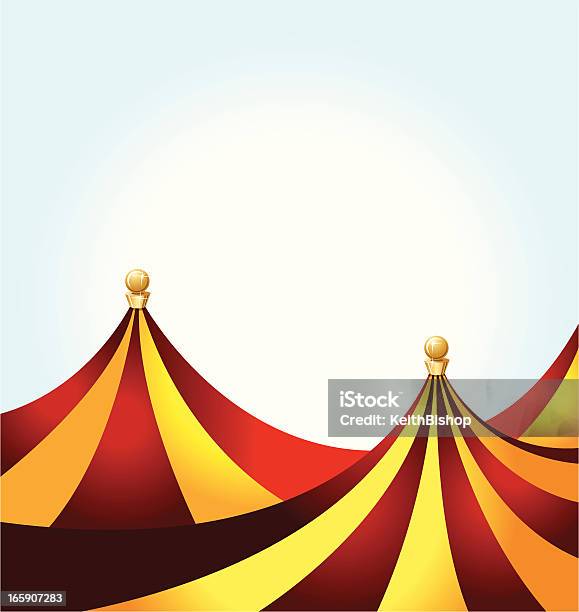 Vetores de Tenda De Circo Colorido e mais imagens de Circo - Circo, Divertimento, Evento