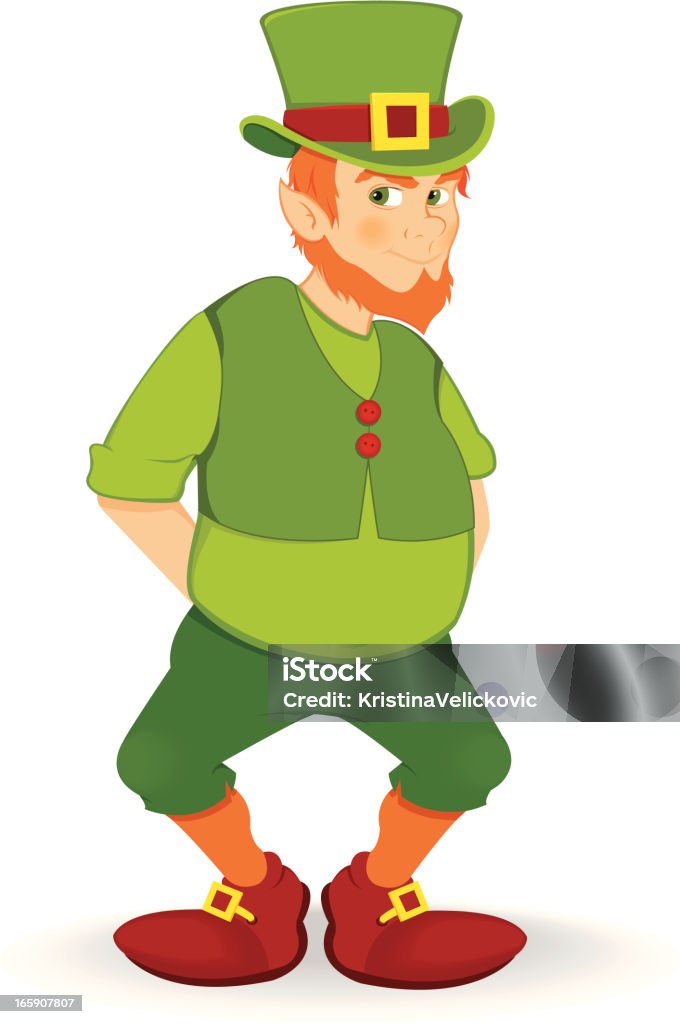 Leprechaun - Grafika wektorowa royalty-free (Dorosły)