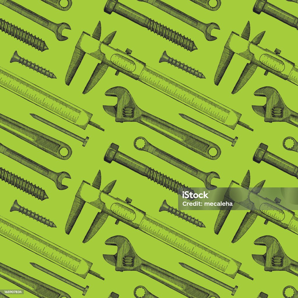 Tools Pattern Stock Illustration - Download Image Now - Abstract ...