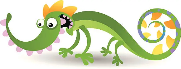 Vector illustration of Lizard