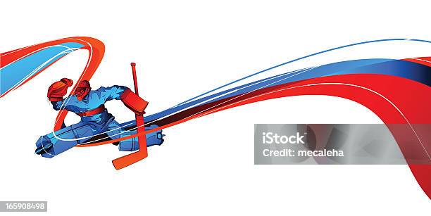 Hockey Design Stock Illustration - Download Image Now - Hockey, Striped, Speed